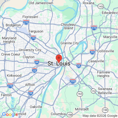 Map to  office in St. Louis, MO