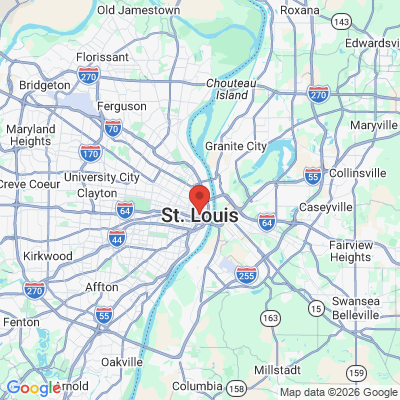 Map to  office in Saint Louis, MO