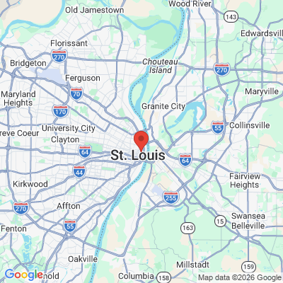 Map to  office in St. Louis, MO