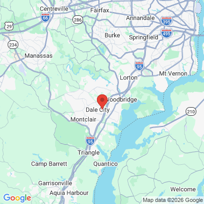 Map to  office in Woodbridge, VA