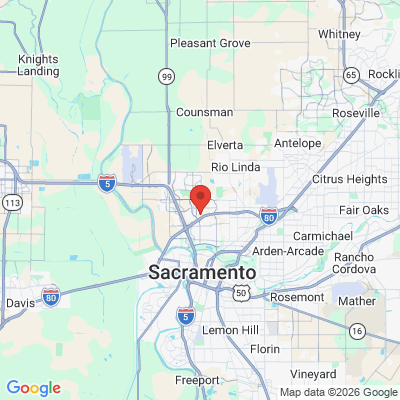 Map to  office in Sacramento, CA