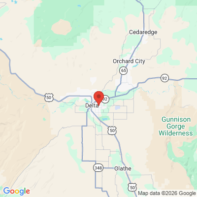 Map to  office in Delta, CO