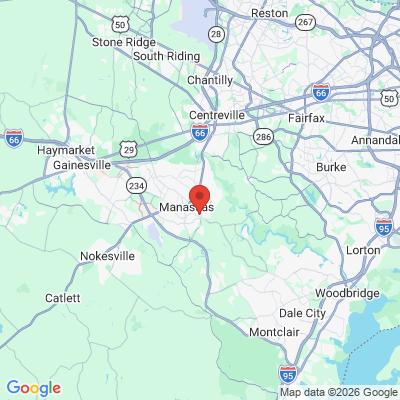 Map to  office in Manassas, VA