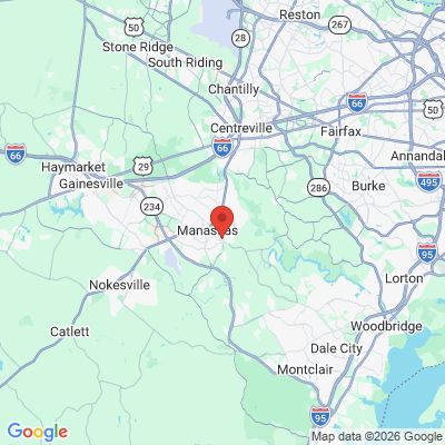 Map to  office in Manassas, VA