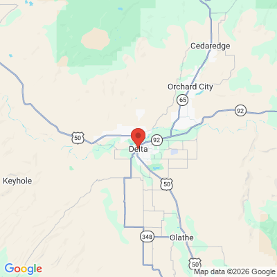 Map to  office in Delta, CO