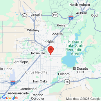 Map to Primary Office office in Granite Bay, CA
