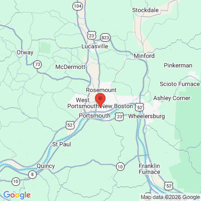 Map to  office in Portsmouth, OH