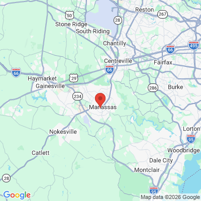Map to  office in Manassas, VA