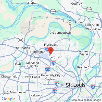 Map to  office in Berkeley, MO