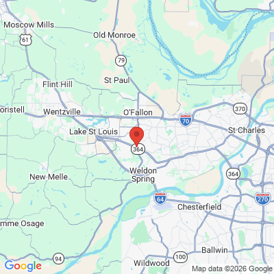 Map to  office in O'fallon, MO