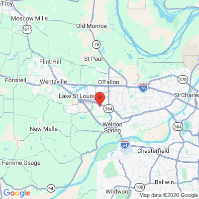 Map to  office in O'fallon, MO