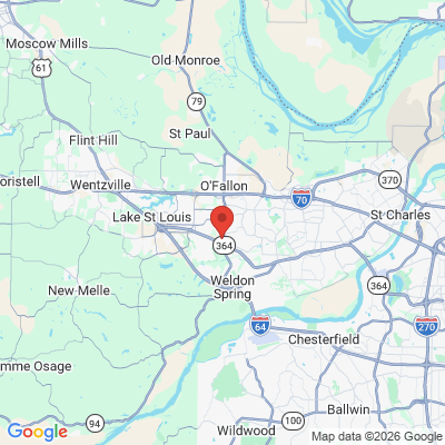Map to  office in O'fallon, MO