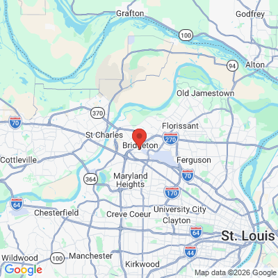 Map to  office in Bridgeton, MO