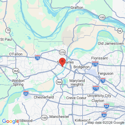 Map to  office in Saint Charles, MO