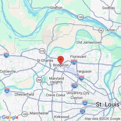 Map to  office in Bridgeton, MO