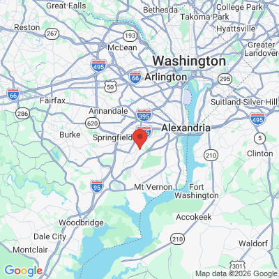 Map to  office in Alexandria, VA