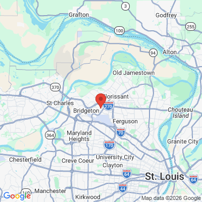 Map to  office in Hazelwood, MO