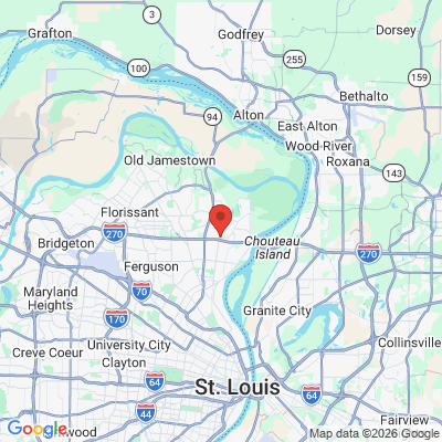 Map to  office in St. Louis, MO