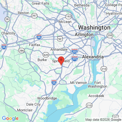 Map to  office in Springfield, VA