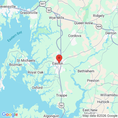Map to  office in Easton, MD