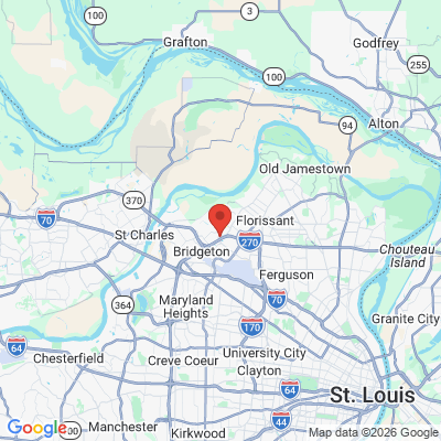 Map to  office in Hazelwood, MO