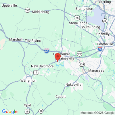 Map to  office in Gainesville, VA