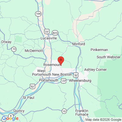 Map to  office in Portsmouth, OH