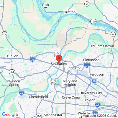 Map to  office in Saint Charles, MO