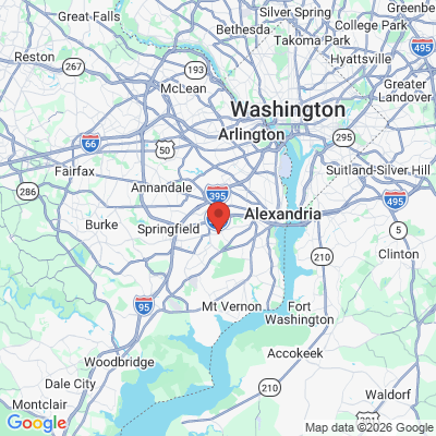 Map to  office in Alexandria, VA