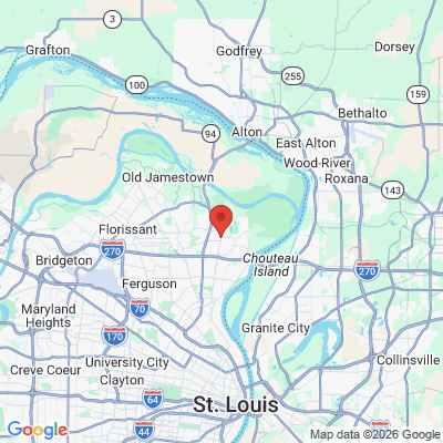 Map to  office in Spanish Lake, MO