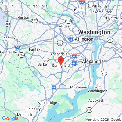 Map to  office in Springfield, VA