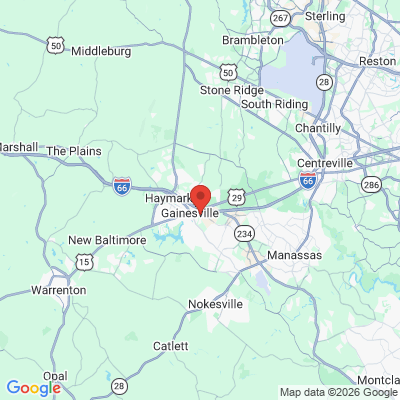 Map to  office in Gainesville, VA