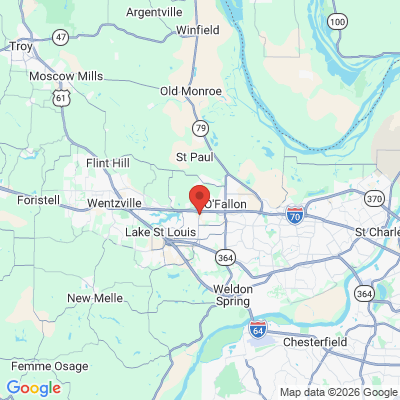 Map to  office in O'fallon, MO
