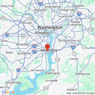 Map to  office in Alexandria Dental