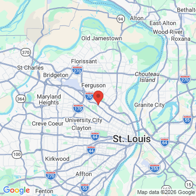Map to  office in Beverly Hills, MO