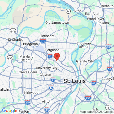 Map to  office in Northwoods, MO