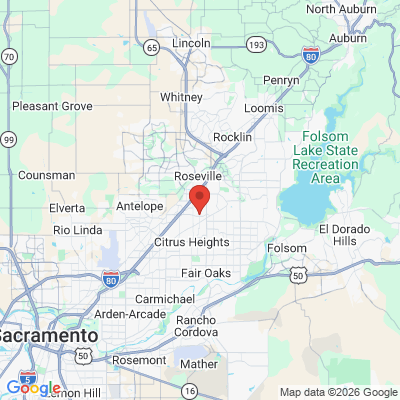 Map to  office in Mosaic Dental Collective