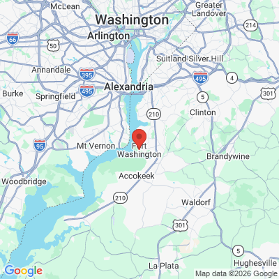 Map to  office in Fort Washington, MD