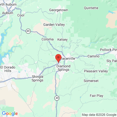 Map to  office in Placerville, CA