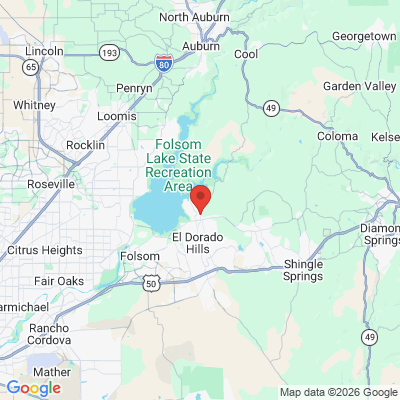 Map to  office in El Dorado Hills, CA