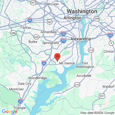 Map to  office in Fort Belvoir, VA