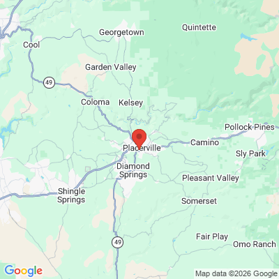 Map to  office in Placerville, CA