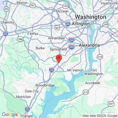 Map to  office in Newington, VA