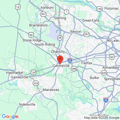Map to  office in Centreville, VA