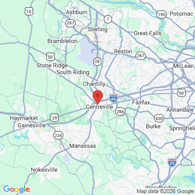 Map to  office in Centreville, VA