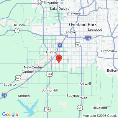Map to  office in Olathe, KS