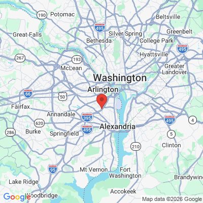 Map to  office in Arlington, VA