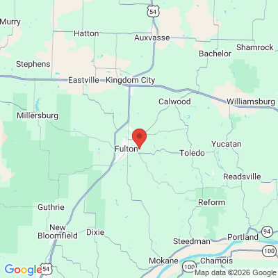 Map to  office in Fulton, MO