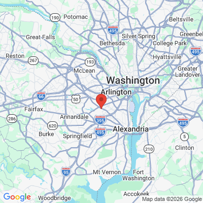 Map to  office in Falls Church, VA