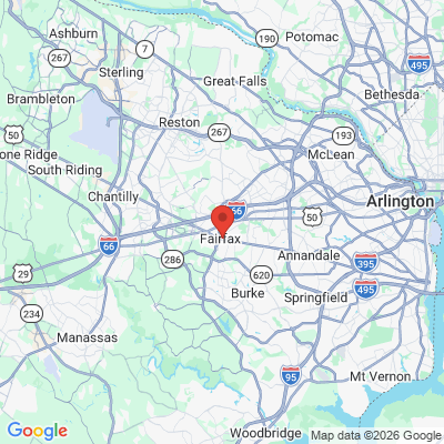 Map to  office in Fairfax, VA